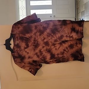 Victorias Secret PINK slitneck tee,  Small